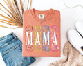 Boho Floral Mama Graphic Comfort Tee Unisex , , , Long Sleeve Tee