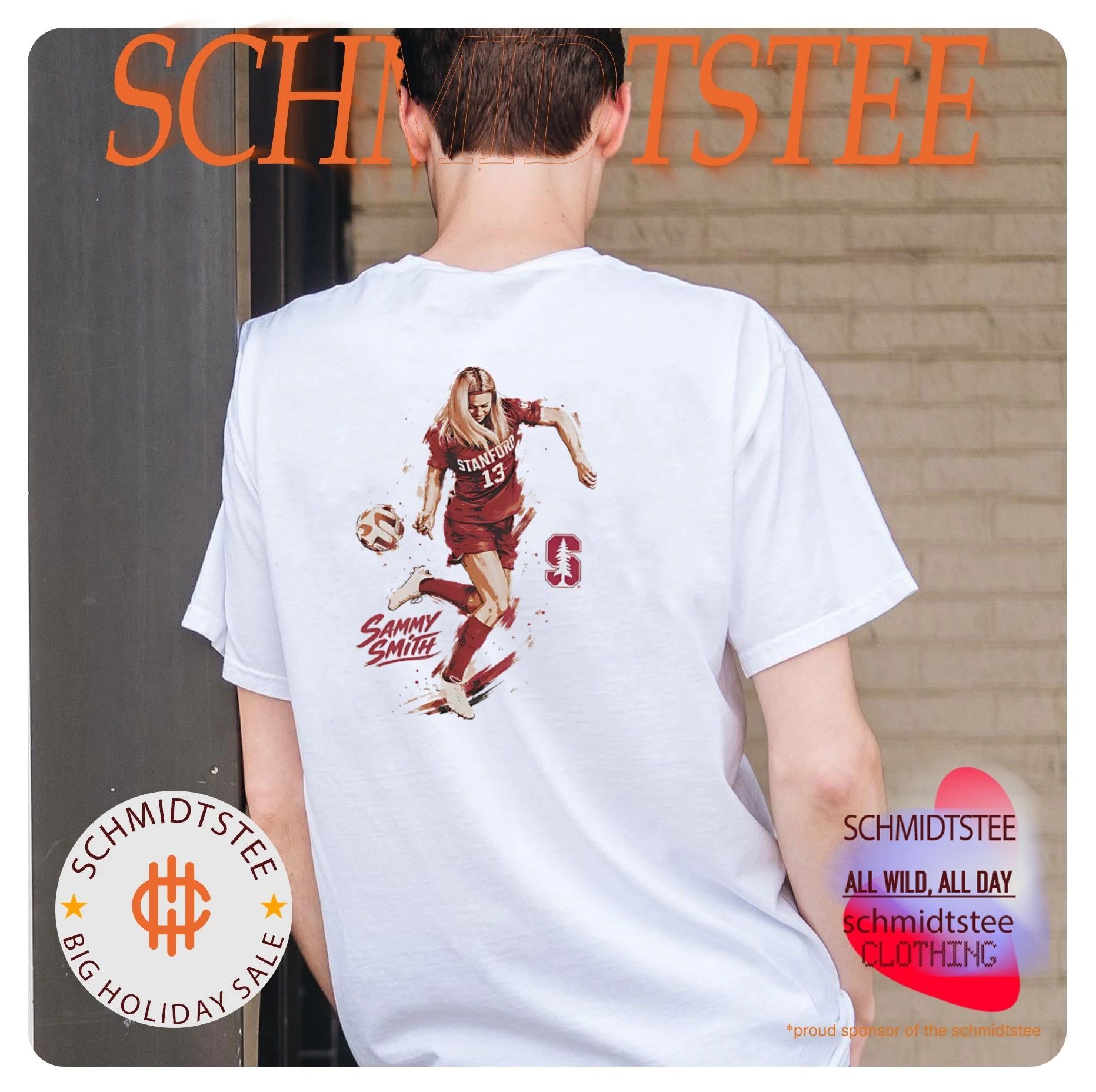 Stanford Cardinal Women’s Soccer Team Sammy Smith vintage shirt
