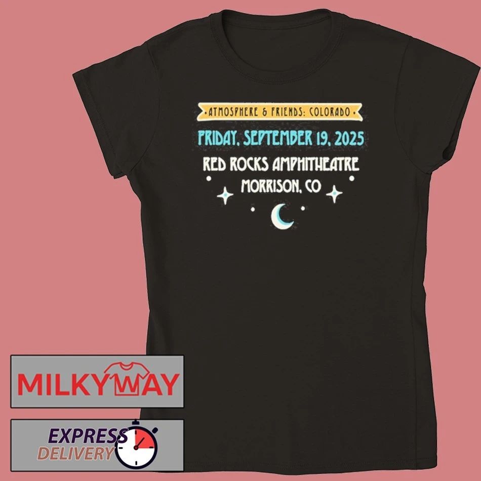 09.19.2025 Red Rocks Atmosphere & Friends Shirt Unisex , , , Long Sleeve Tee