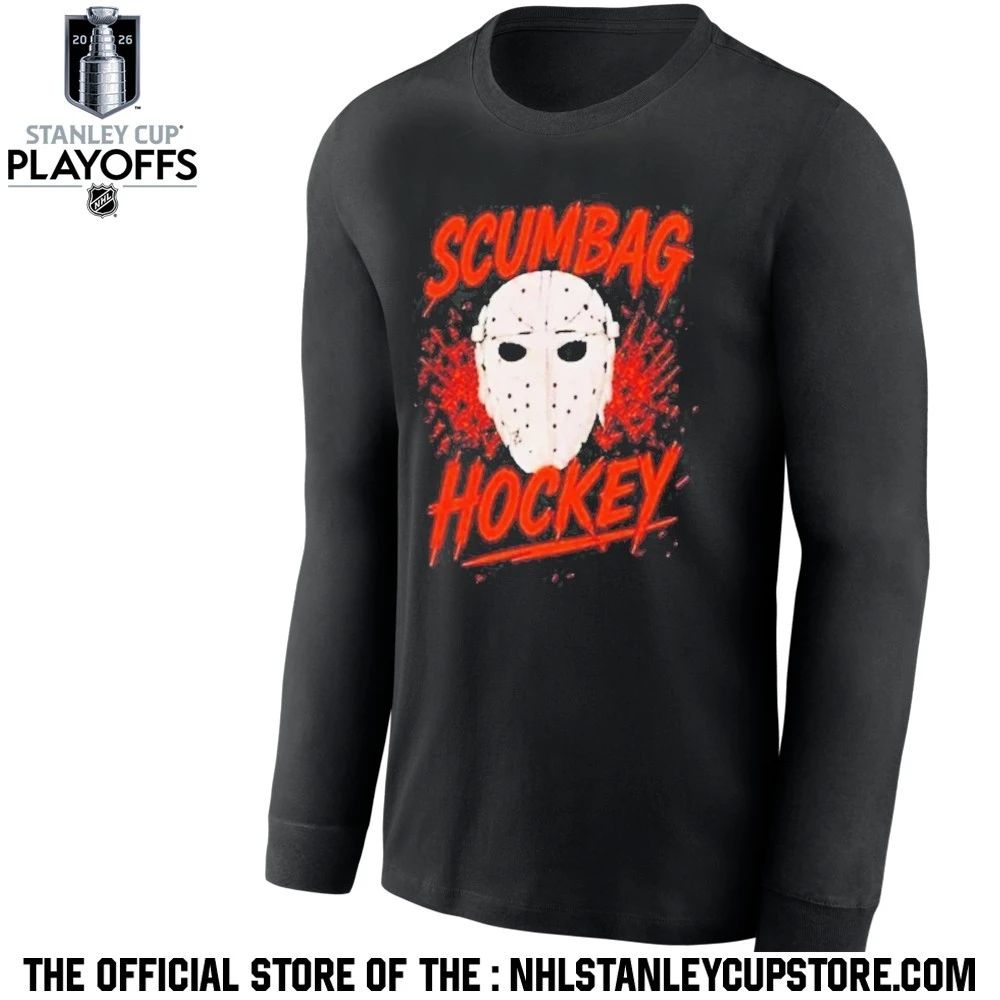 Philadelphia Scumbag Hockey Playoff Shirt Unisex , , , Long Sleeve Tee