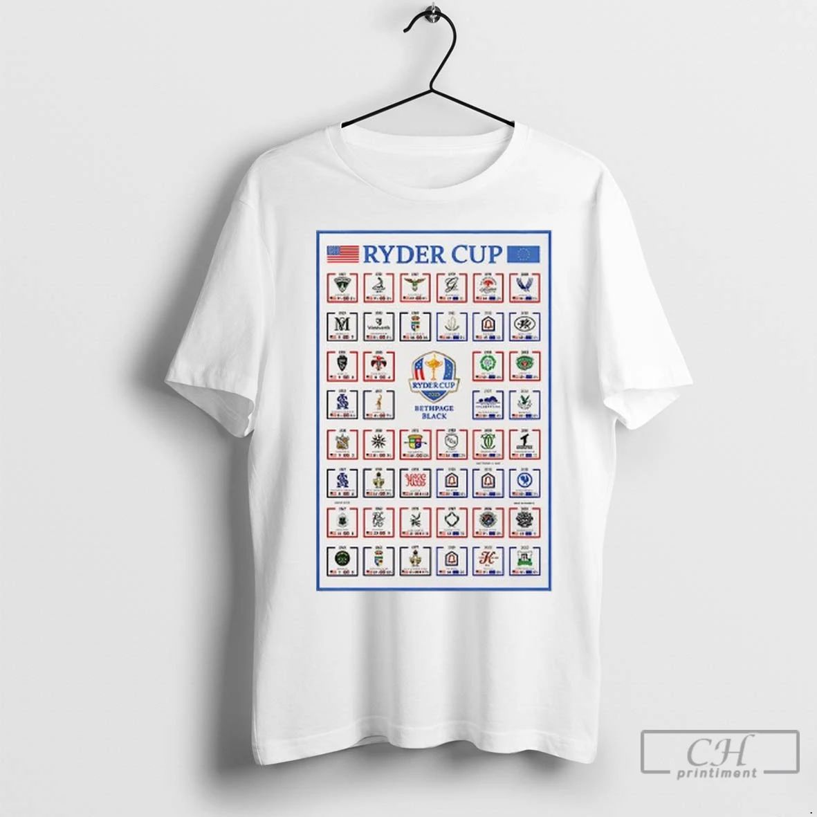 Premium Ryder Cup 2025 Usa Vs European Team History Unisex , , , Long Sleeve Tee