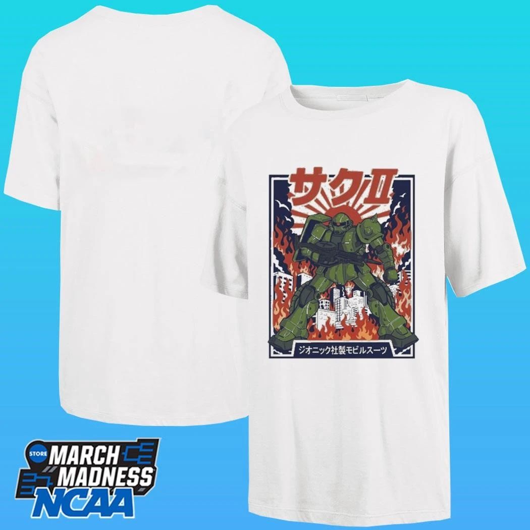 The Green Grunt Ms-06 Zaku Ii Shirt Unisex , , , Long Sleeve Tee