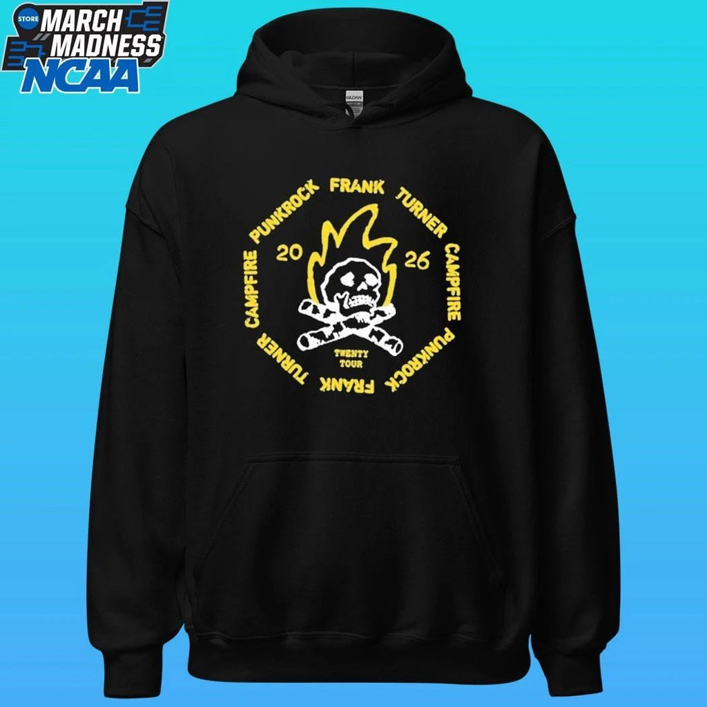 Frank Turner Campfire Punkrock Twenty Tour April 2026 Shirt Unisex , , , Long Sleeve Tee