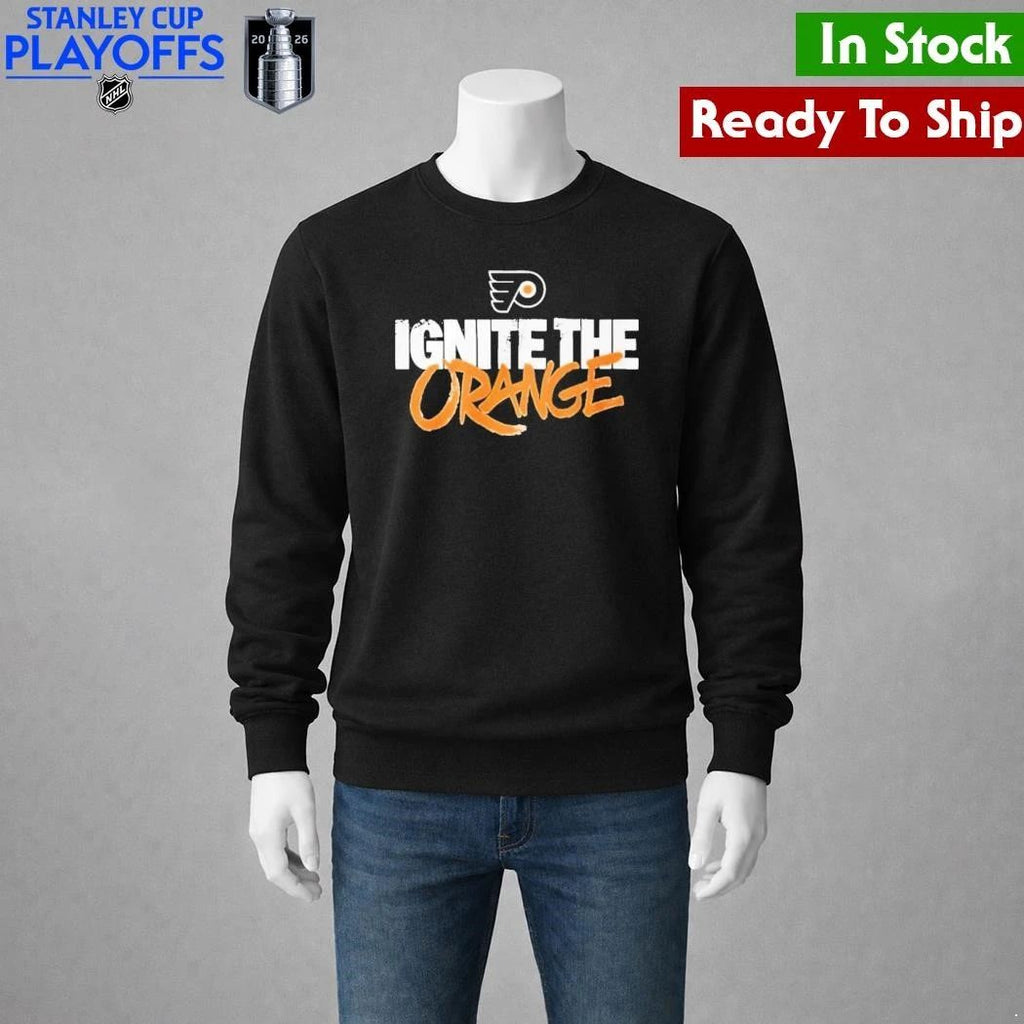 Flyers Ignite The Orange Shirt Unisex , , , Long Sleeve Tee