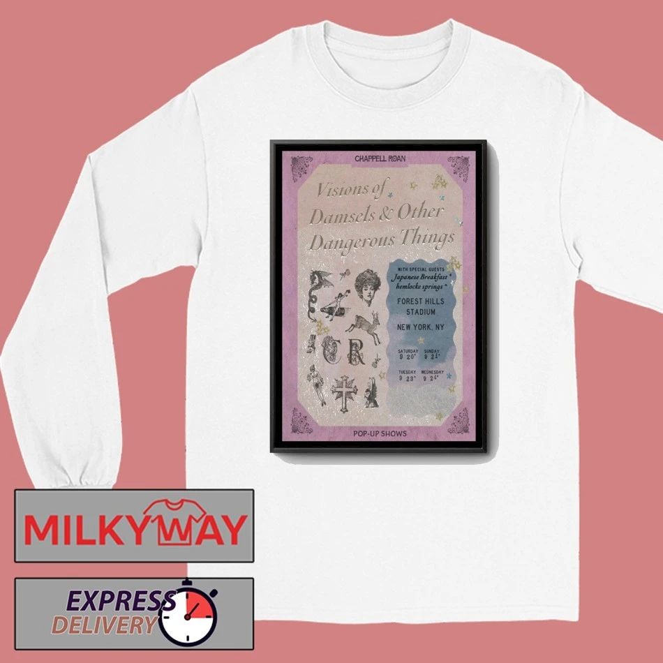 Chappell Roan New York Concert Poster shirt Unisex , , , Long Sleeve Tee