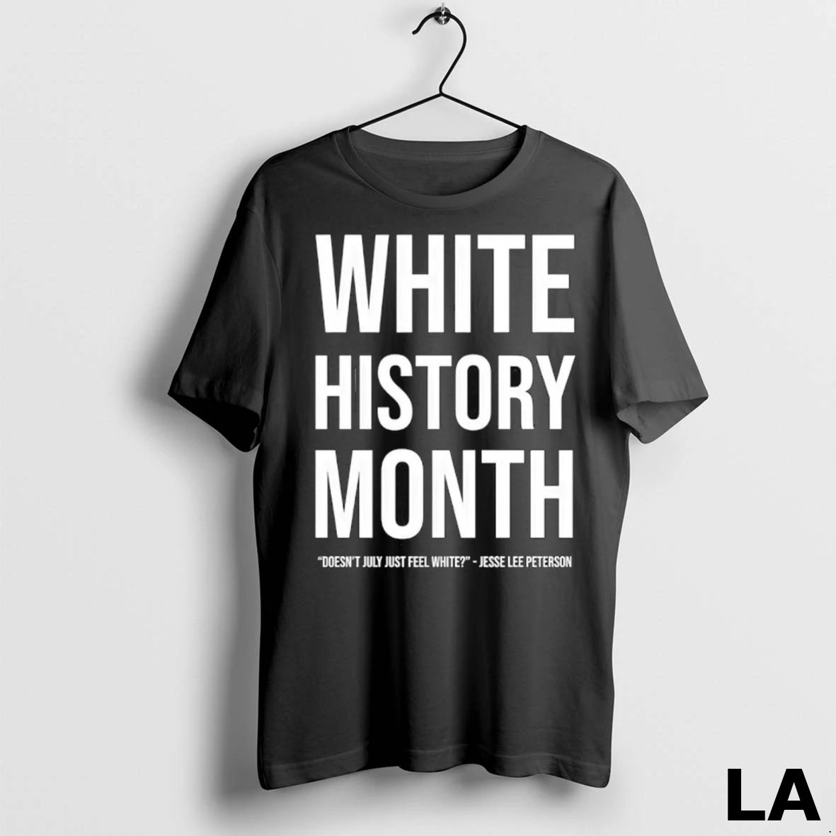 Original White History Month Doesnt July Feel White Ladies Unisex , , , Long Sleeve Tee