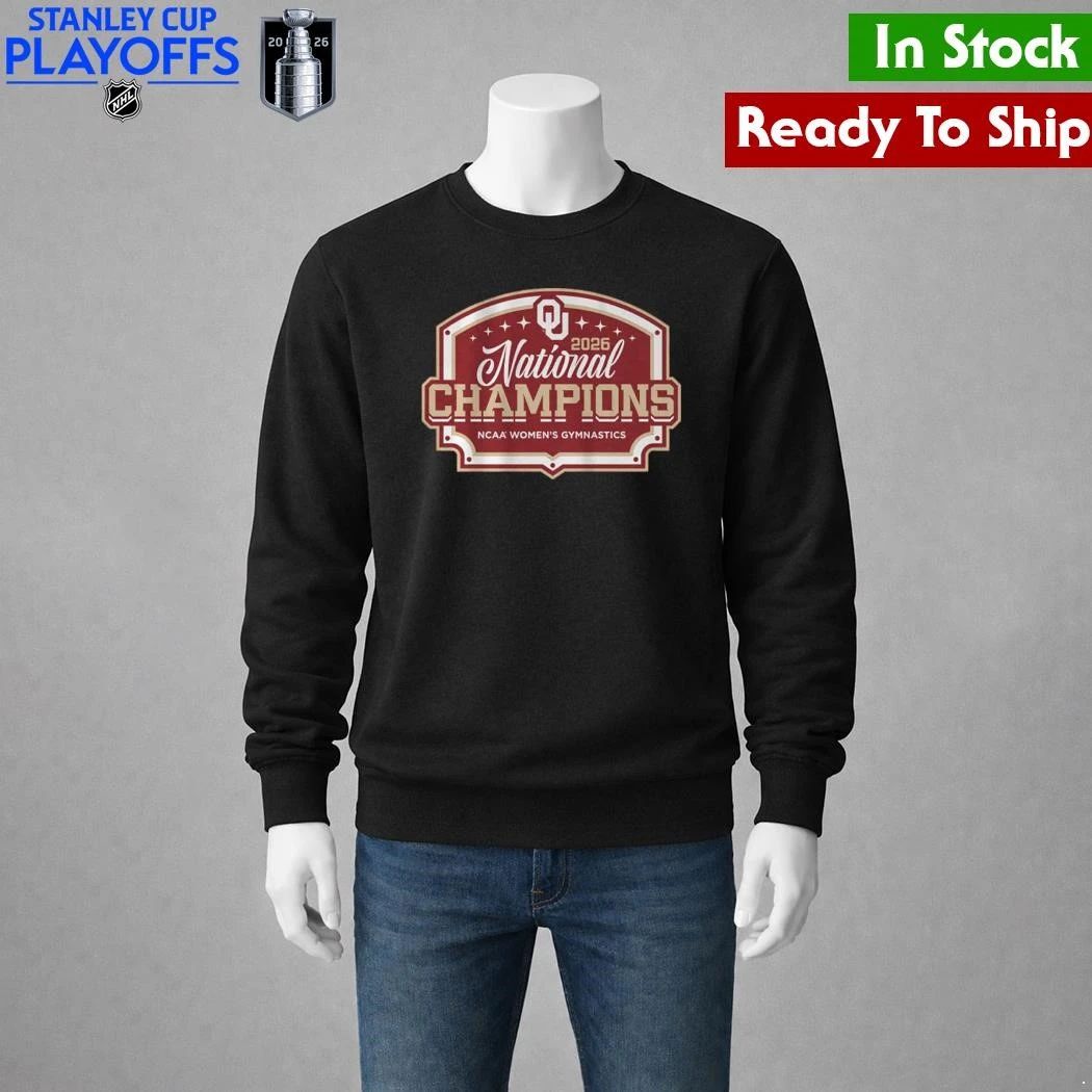 Oklahoma Women’s Gymnastics 2026 National Champions Shirt Unisex , , , Long Sleeve Tee