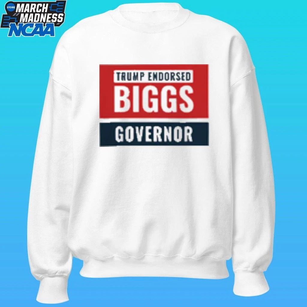 Trump Endorse Biggs Governor Shirt Unisex , , , Long Sleeve Tee