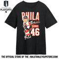 Trevor Zegras Caricature 46 Philadelphia Flyers Nhl Hockey 2026 Shirt Unisex , , , Long Sleeve Tee