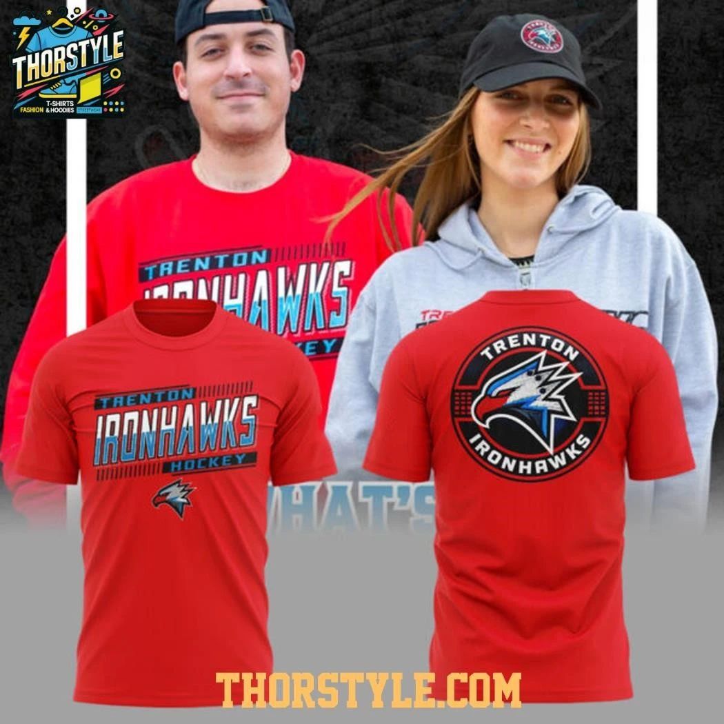 Trenton Ironhawks 2026-2027 ECHL Season Hockey Shirt Unisex , , , Long Sleeve Tee