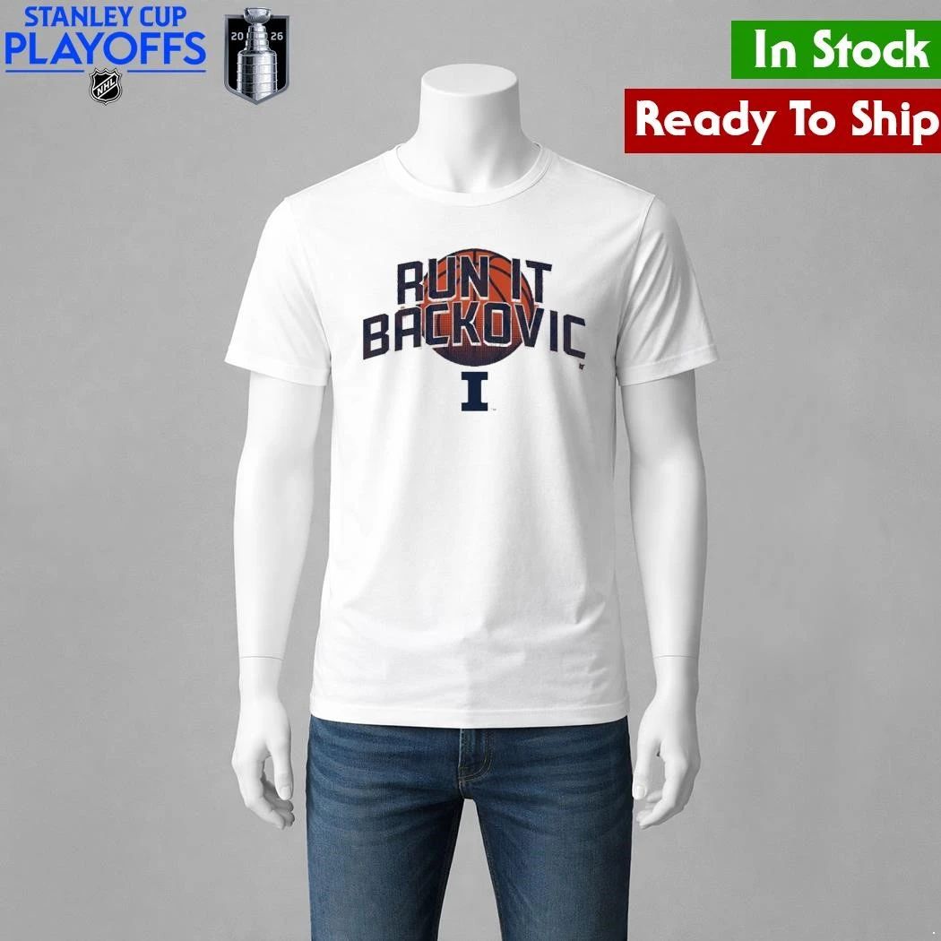 Illinois Basketball Run It Backovic Shirt Unisex , , , Long Sleeve Tee