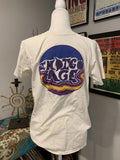 Indigo Age Band concert t Graphic Shirt White BOHO FESTIVAL Size small S Unisex , , , Long Sleeve Tee