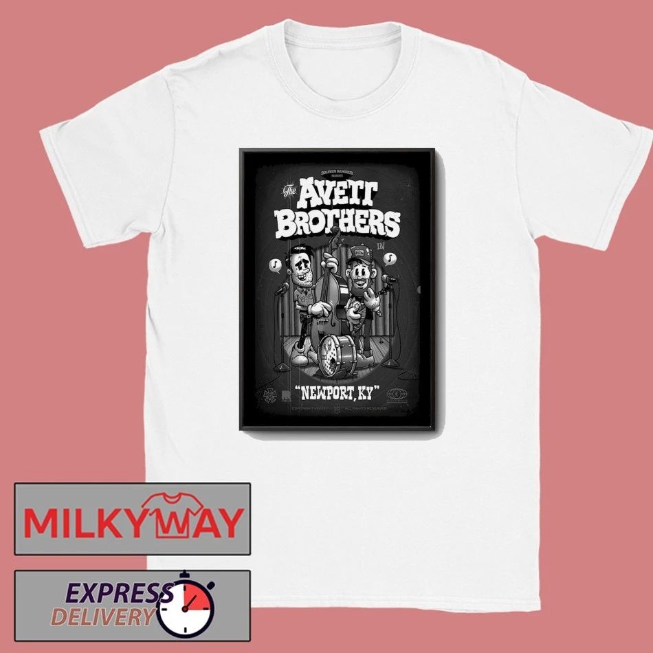 The Avett Brothers Sept 18, 2025 MegaCorp Pavilion, Newport, KY Poster shirt Unisex , , , Long Sleeve Tee