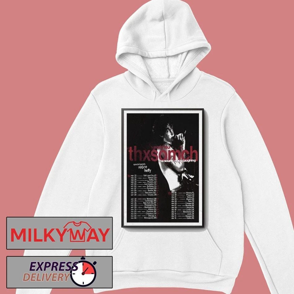 ThxSoMch World Tour 2025 Poster shirt Unisex , , , Long Sleeve Tee