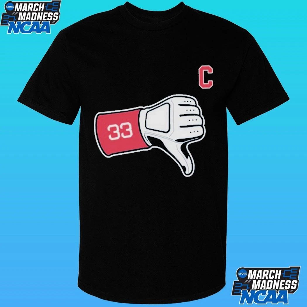 Hunter Gaddis Cleveland Guardians Thumbs Down Shirt Unisex , , , Long Sleeve Tee