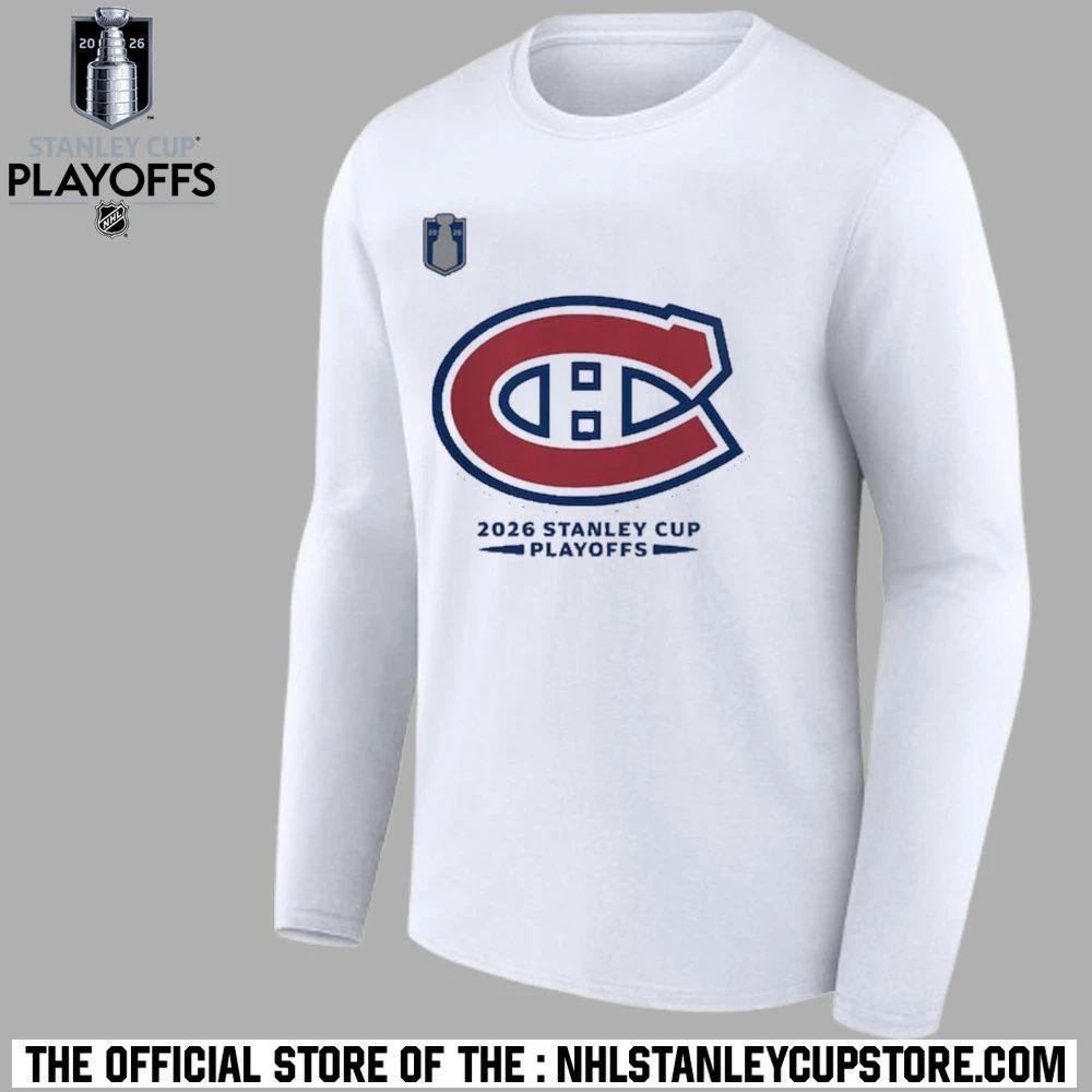 Montreal Canadiens 2026 Stanley Cup Playoffs Authentic Pro Rink Performance Shirt Unisex , , , Long Sleeve Tee