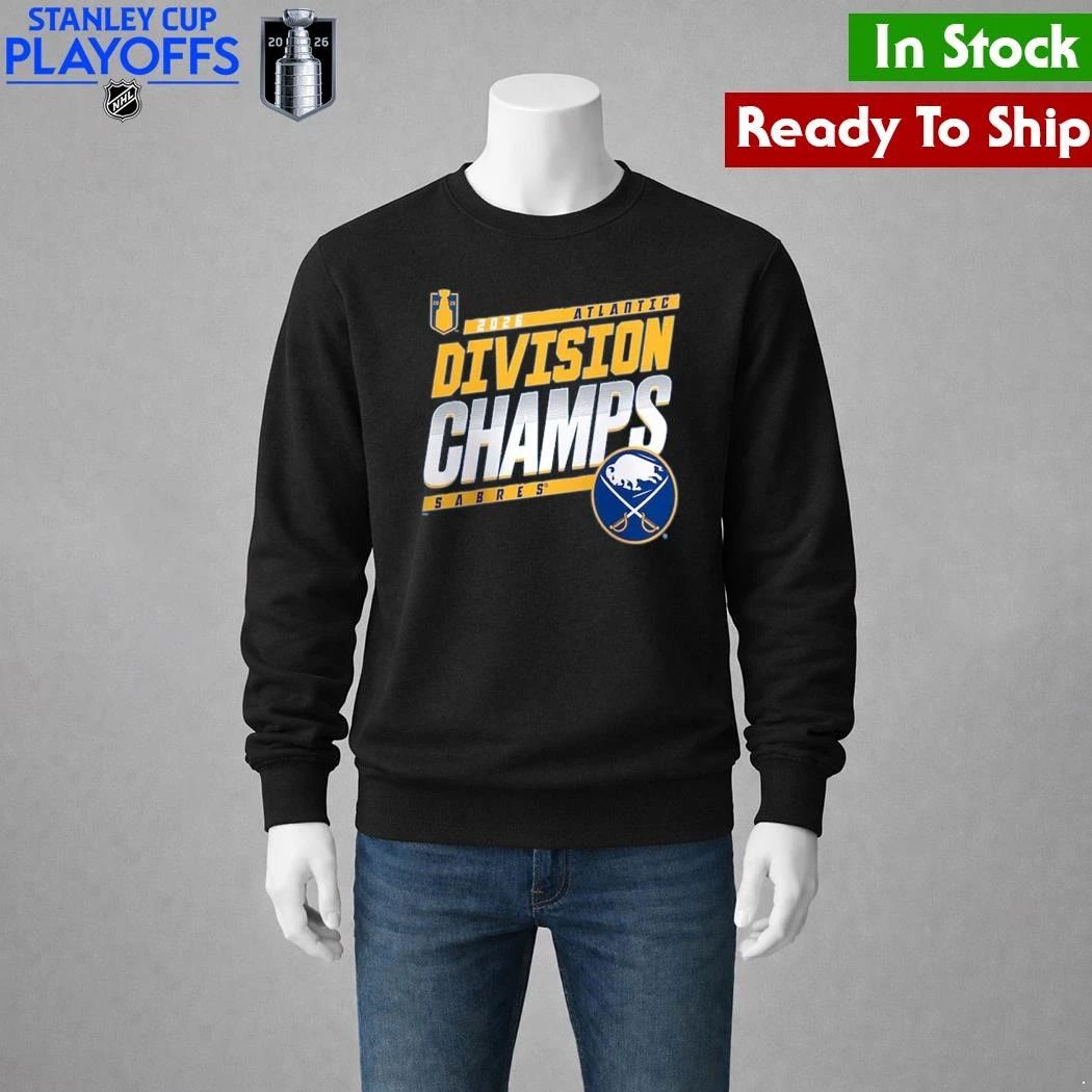 Buffalo Sabres 2026 Atlantic Division Champions Shirt Unisex , , , Long Sleeve Tee