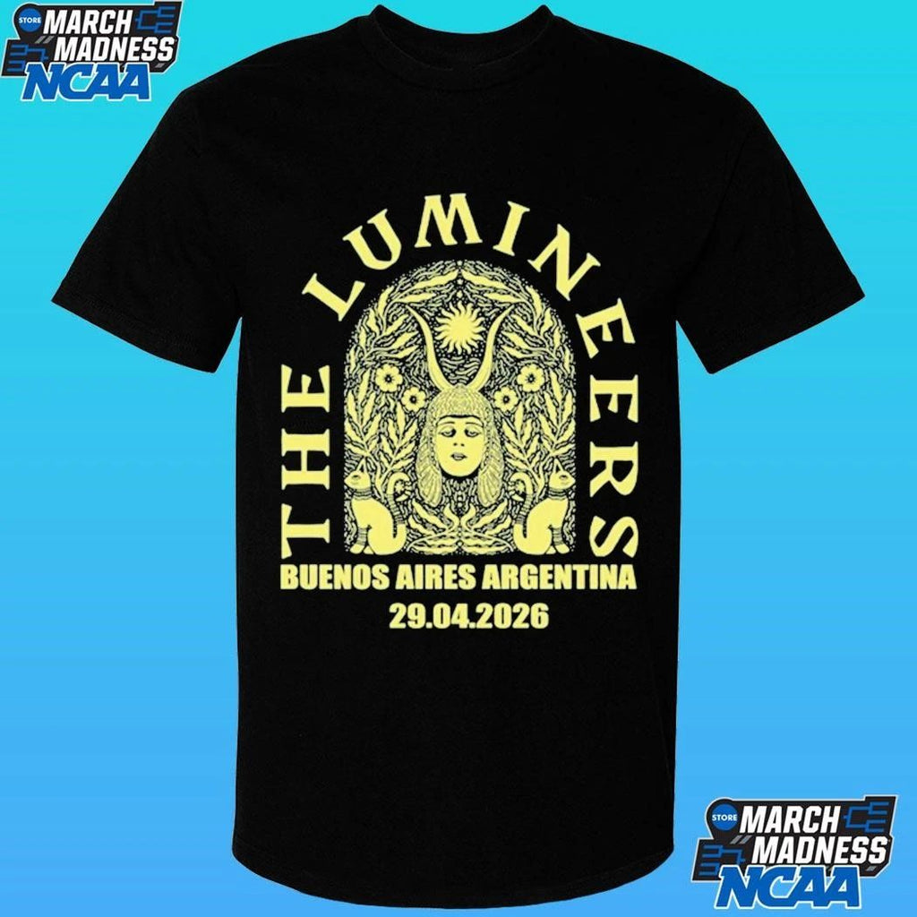 The Lumineers Buenos Aires, Argentina 04 29 2026 Shirt Unisex , , , Long Sleeve Tee