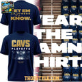 Cleveland Cavaliers NBA Playoffs 2026 Wear The Damn Shirt Unisex , , , Long Sleeve Tee