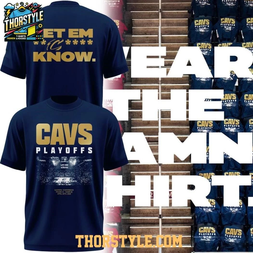 Cleveland Cavaliers NBA Playoffs 2026 Wear The Damn Shirt Unisex , , , Long Sleeve Tee