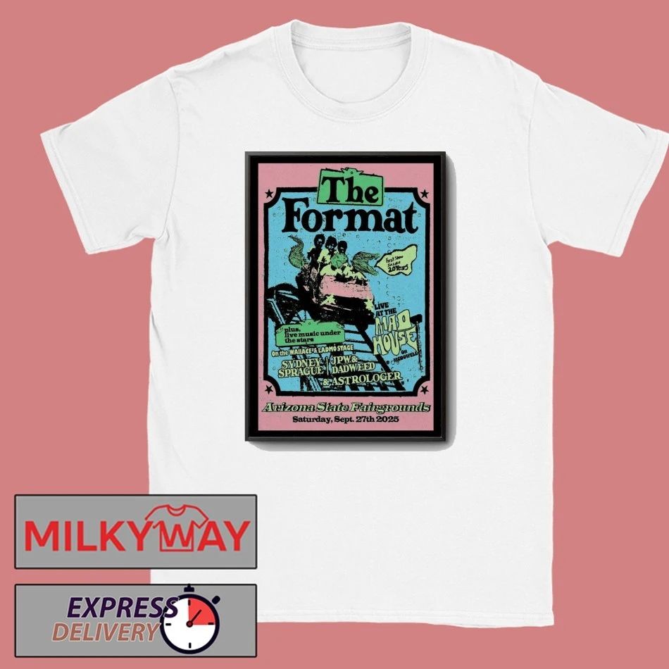 The Format September 27, 2025 Arizona State Fair, Phoenix, Arizona Poster shirt Unisex , , , Long Sleeve Tee