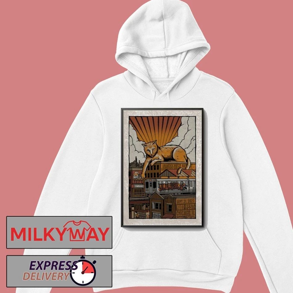 Jawbreaker Douglass Park. Chicago. IL Sep 21, 2025 Poster shirt Unisex , , , Long Sleeve Tee
