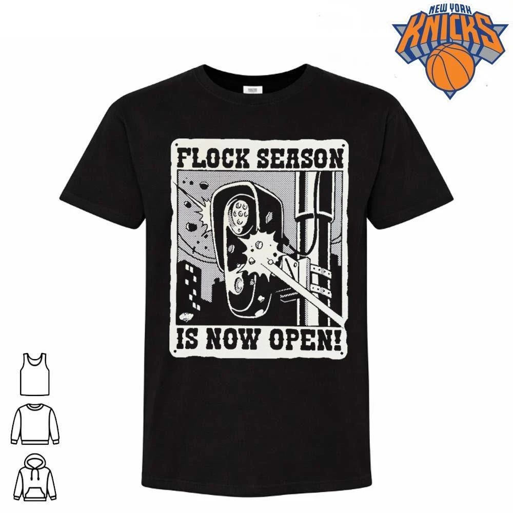 Flock Season Is Now Open Speed Camera Vandals Street Art Meme Shirt