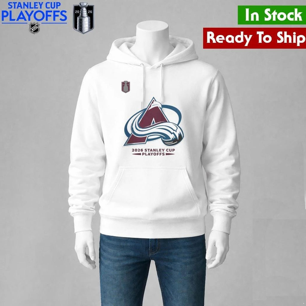 Colorado Avalanche 2026 Stanley Cup Playoffs Rink Performance Shirt Unisex , , , Long Sleeve Tee