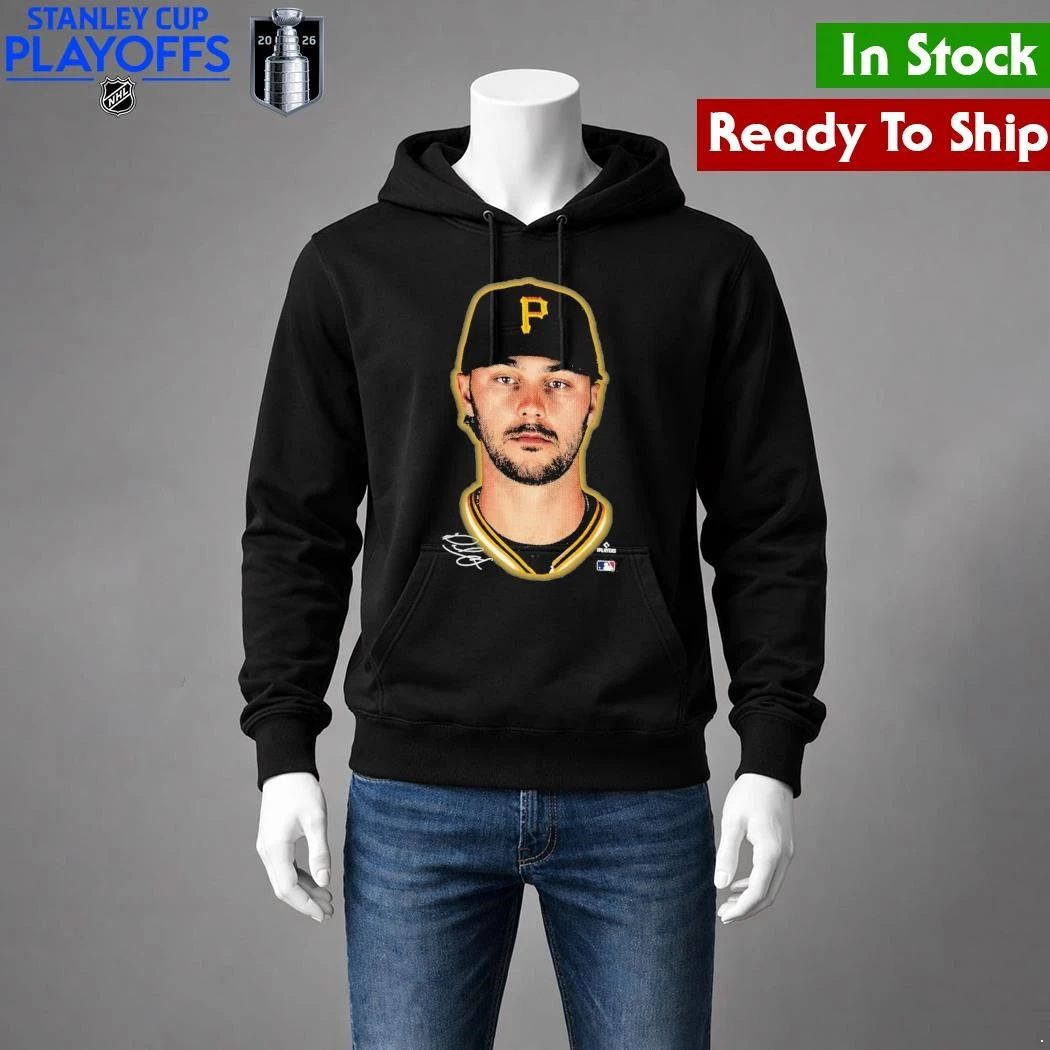 Pittsburgh Pirates Paul Skenes Outerstuff Black Headliner Shirt Unisex , , , Long Sleeve Tee
