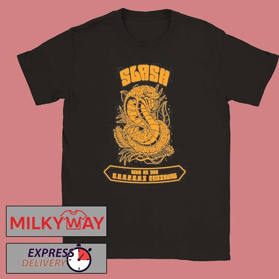 Slash Live at the S.E.R.P.E.N.T. Festival 2025 Shirt Unisex , , , Long Sleeve Tee