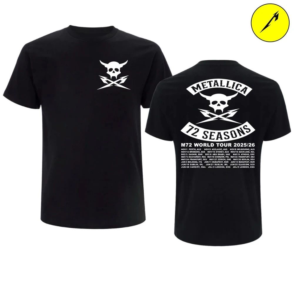 Metallica Pop-Up Store M72 World Tour 2026 72 Season James Hetfield Skull Limited Edition (1)