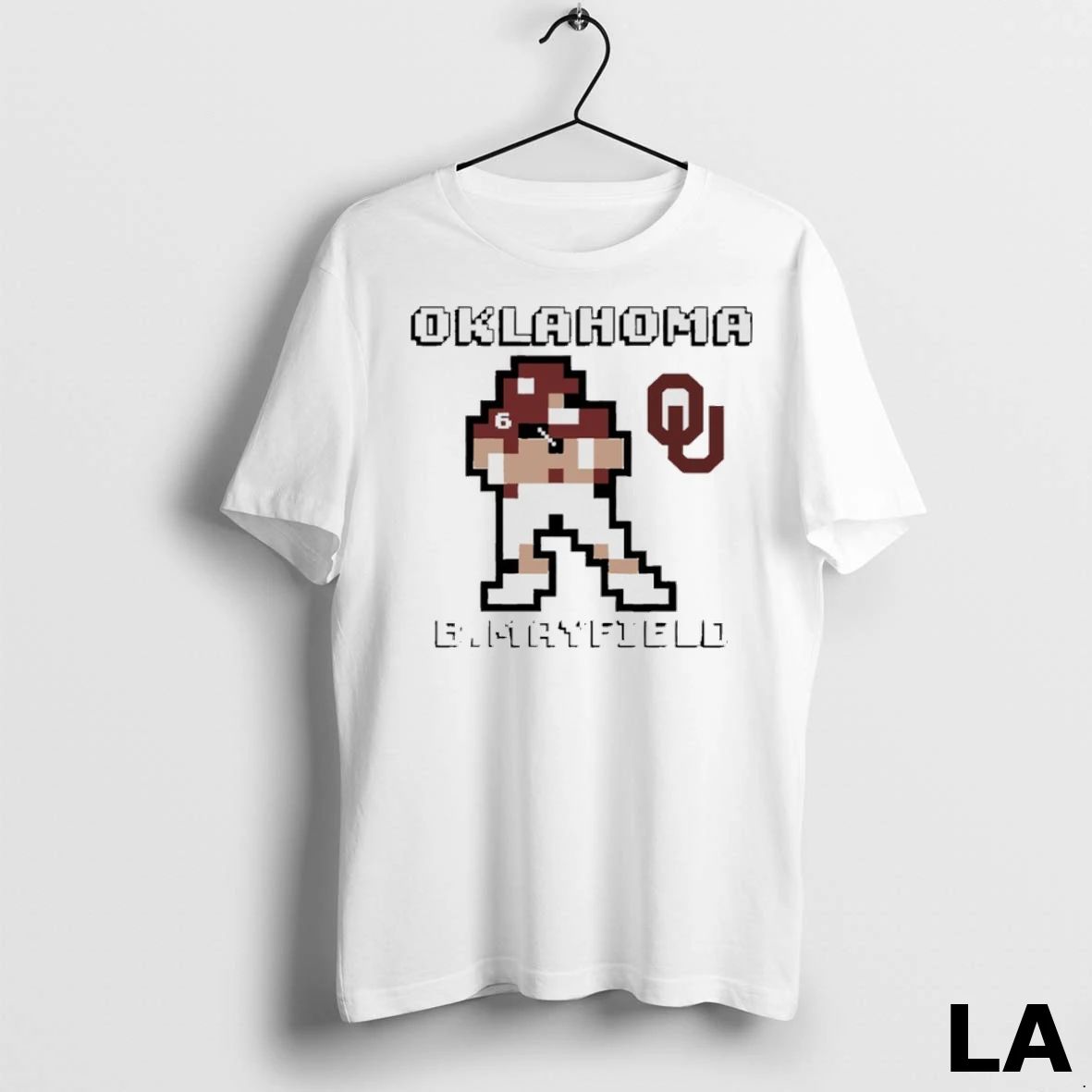 Original Oklahoma Sooners Baker Mayfield Retro Baller Unisex , , , Long Sleeve Tee