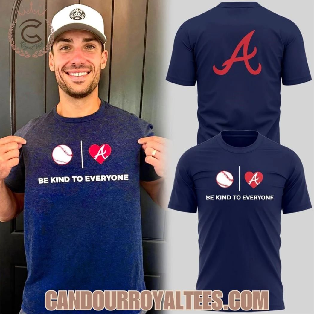 Atlanta Braves Be Kind To Everyone Shirt Unisex , , , Long Sleeve Tee