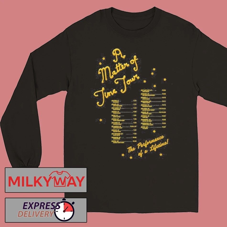 Laufey A Matter of Time Tour 2025 shirt Unisex , , , Long Sleeve Tee