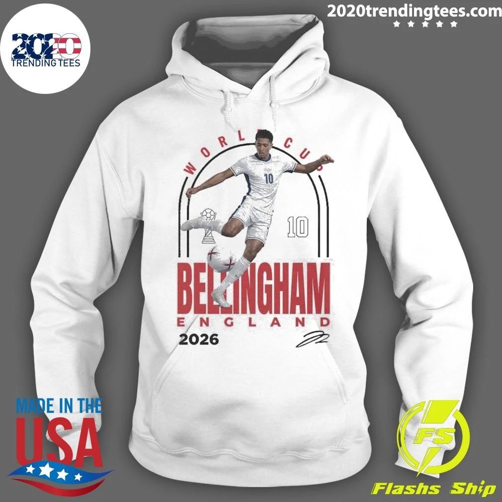 World Cup 2026 Bellingham 10 England Signature Shirt