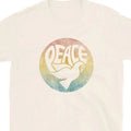 Peace Shirt Women Hippie Boho Rainbow Dove Heart Graphic Tee Vintage Love Unisex , , , Long Sleeve Tee