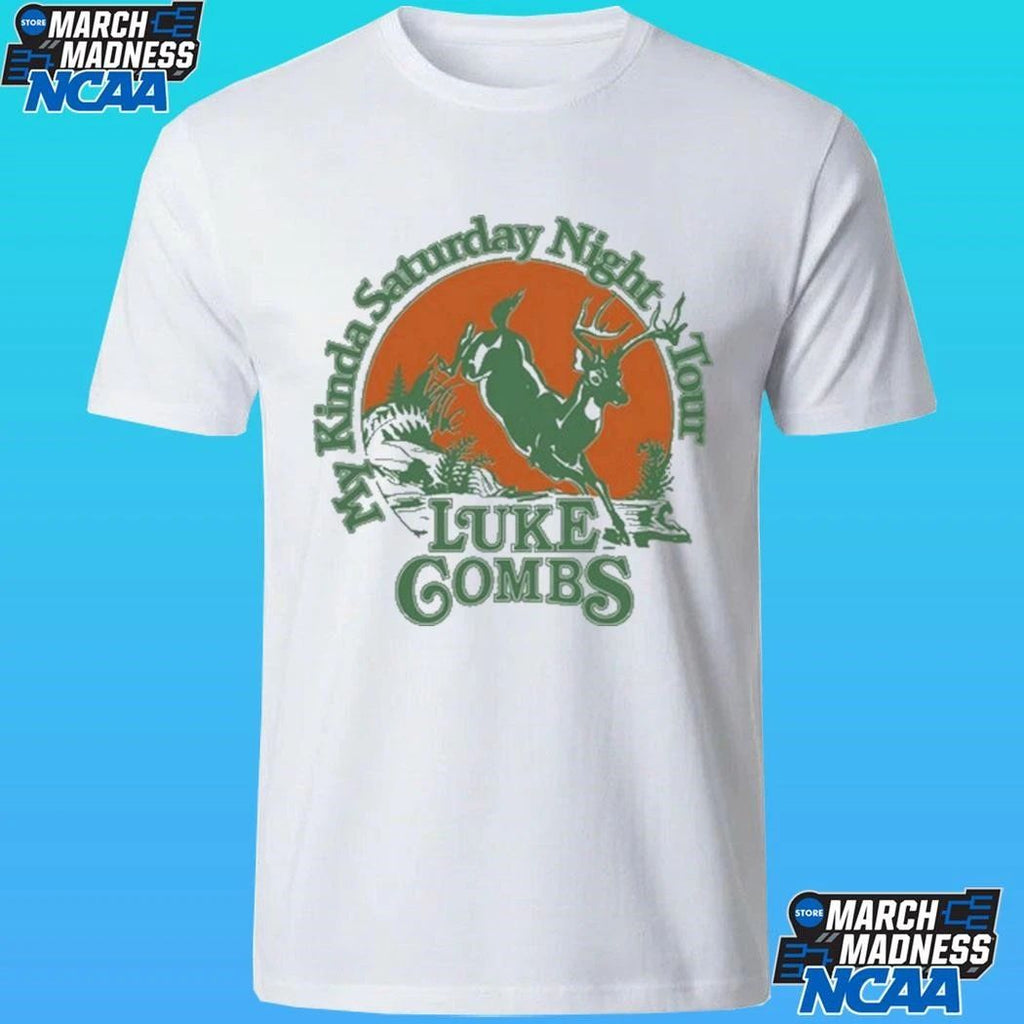 Luke Combs My Kinda Saturday Night Tour 2026 Shirt Unisex , , , Long Sleeve Tee