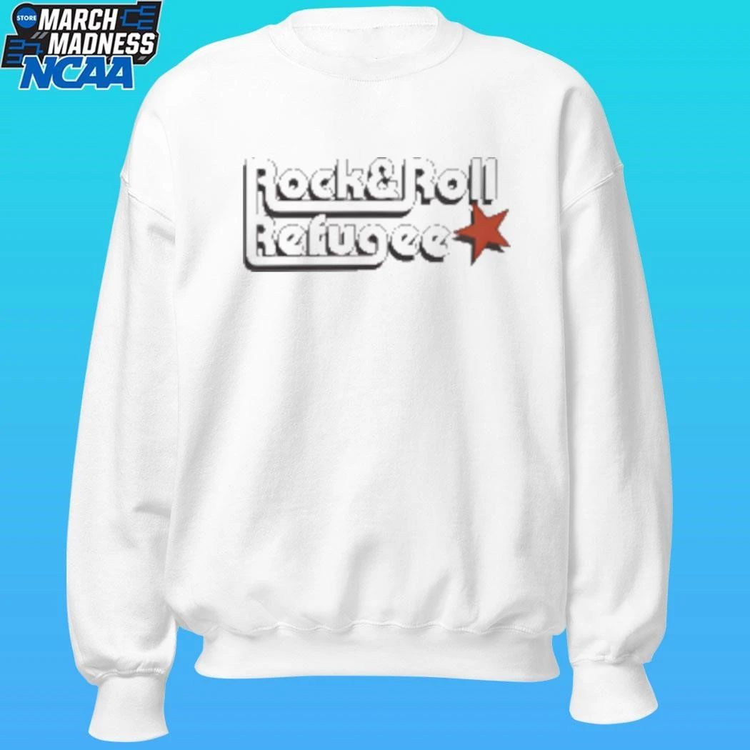Rock And Roll Refugee Shirt Unisex , , , Long Sleeve Tee