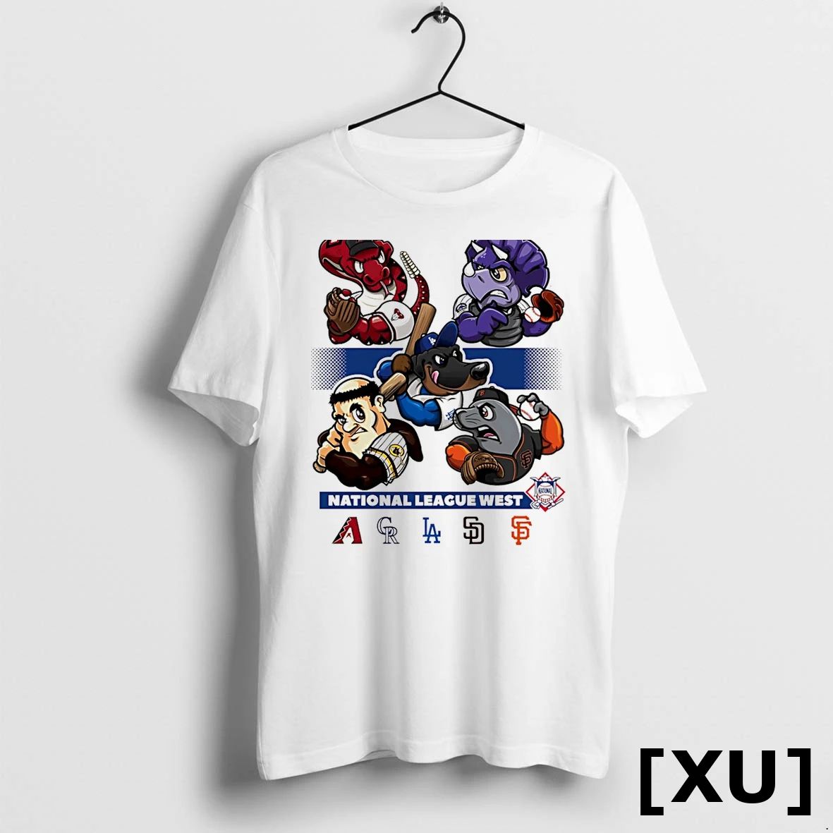 National League West Arizona Diamondbacks Colorado Rockies La Dodgers Sd Padres Sf Giants Tshirts Sweater