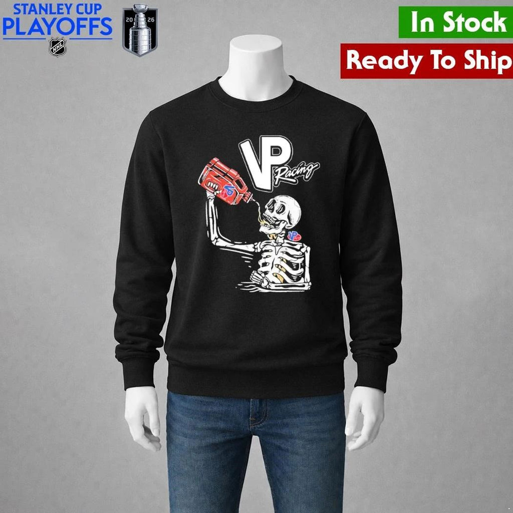 2026 Vp Racing Skeleton Shirt Unisex , , , Long Sleeve Tee