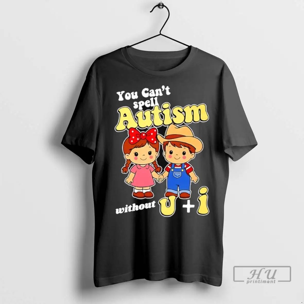 Officials You Cant Spell Autism Without U And I T Shirts Unisex , , , Long Sleeve Tee
