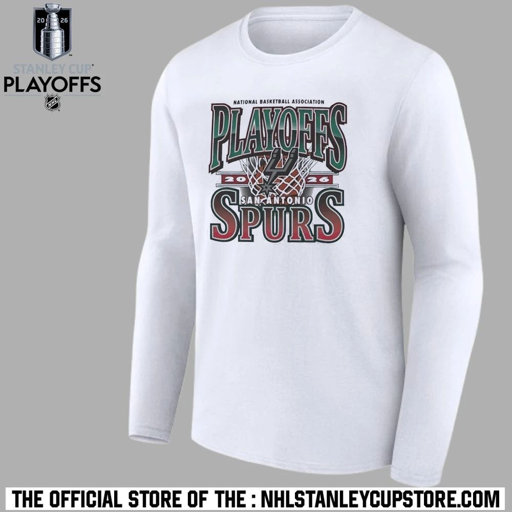 San Antonio Spurs Basketball NBA 2026 Playoffs National Basketball Association Shirt Unisex , , , Long Sleeve Tee