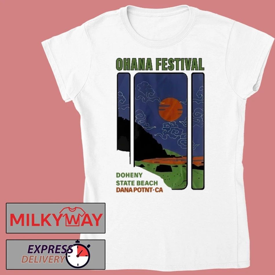 Ohana Festival Dana Point Shows On Sep 26-28 2025 shirt Unisex , , , Long Sleeve Tee