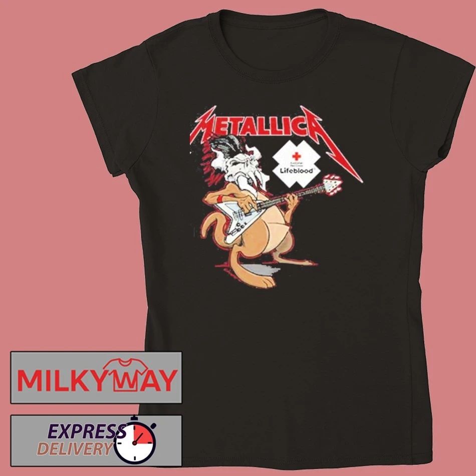 Metallica x Lifeblood M72 World Tour In Australia Metallica Gives Back shirt Unisex , , , Long Sleeve Tee
