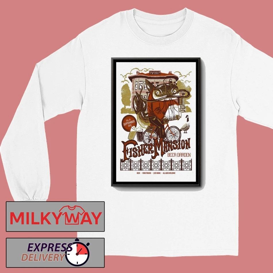 Fisher Mansion Festival Event Poster shirt Unisex , , , Long Sleeve Tee