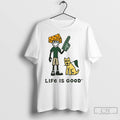 Premium Green Bay Packers Lambeau Field Life Is Good Cheesehead Painting Unisex , , , Long Sleeve Tee