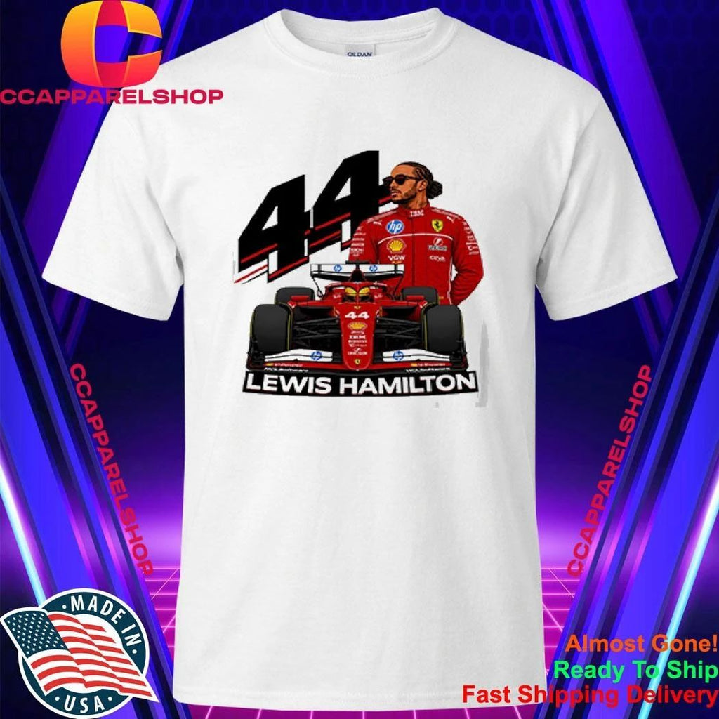 Lewis Hamilton 44 Ferrari F1 Shirt