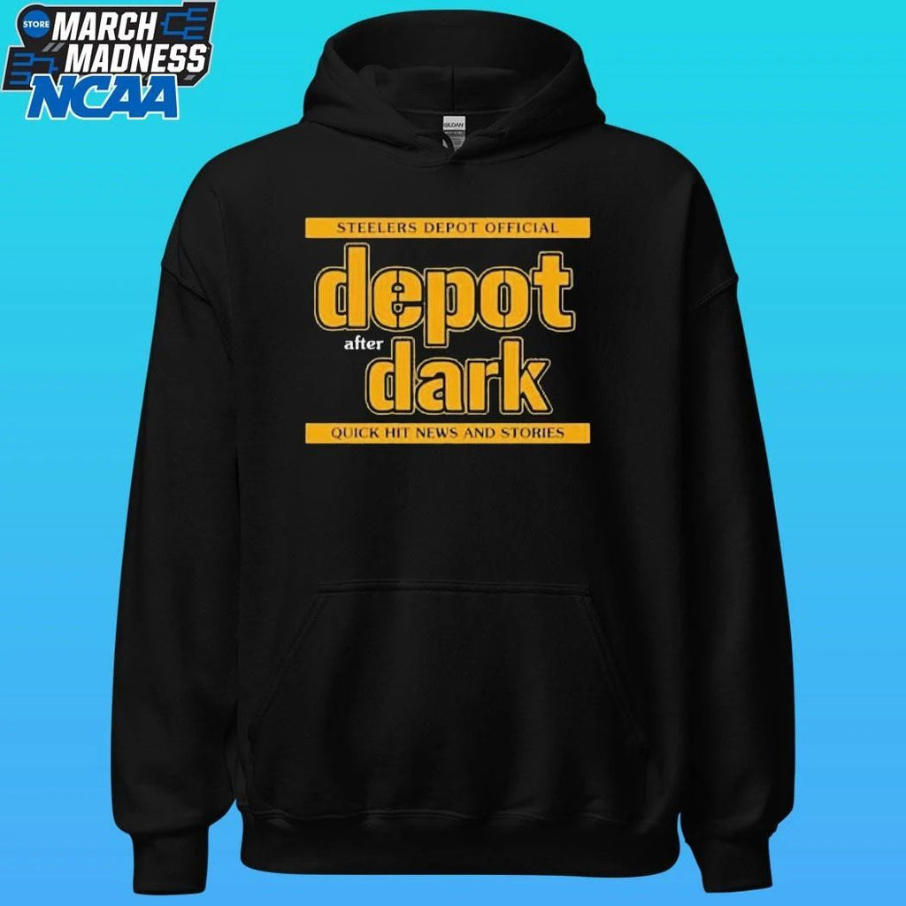 Steelers Depot Official Depot After Dark Quick Hit News And Stories Shirt Unisex , , , Long Sleeve Tee