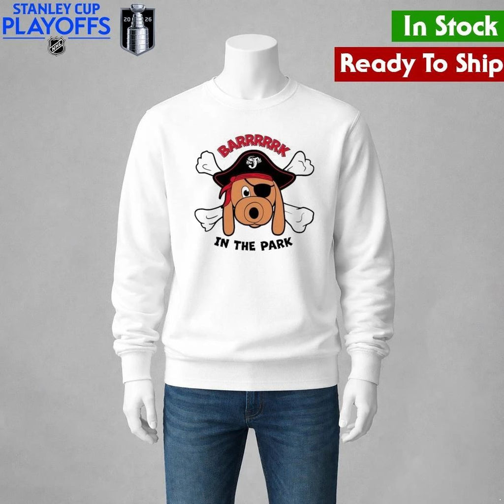 Jacksonville Jumbo Shrimp Barrrrk in the Park Shirt Unisex , , , Long Sleeve Tee