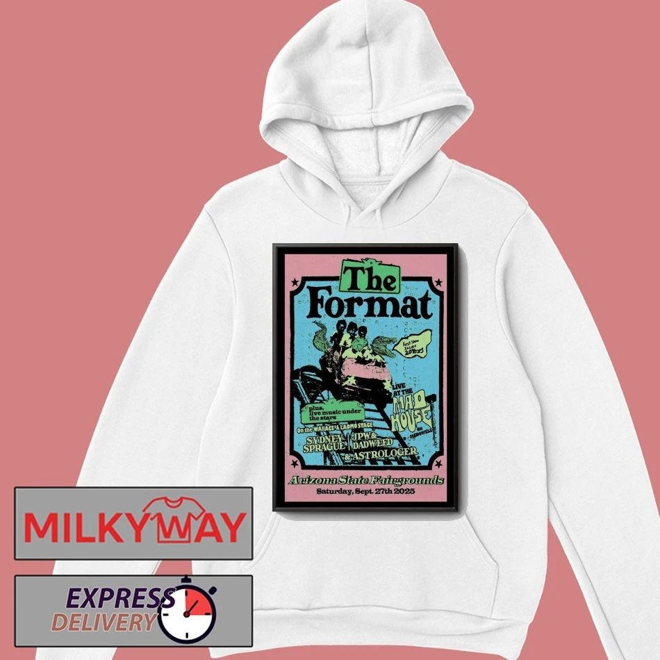 The Format September 27, 2025 Arizona State Fair, Phoenix, Arizona Poster shirt Unisex , , , Long Sleeve Tee